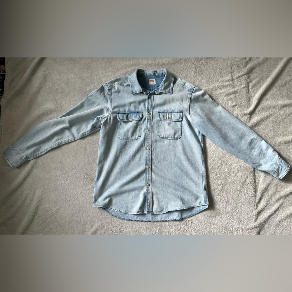 Old Navy- Regular- Fit Non-Stretch Jean Workwear Shirt